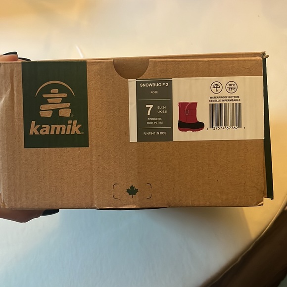 Brand new- Kamik Snowbug 2 (Rose color) Snow boots. - Picture 5 of 5